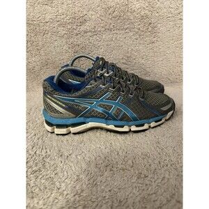 ASICS Gel-Kayano 19 Athletic Running Shoes Sneakers Gray Blue Women’s Size 8.5